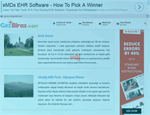 Tablet Screenshot of gezbiraz.com
